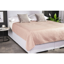 Narzuta na łóżko różowa NICEA 220x240 cm