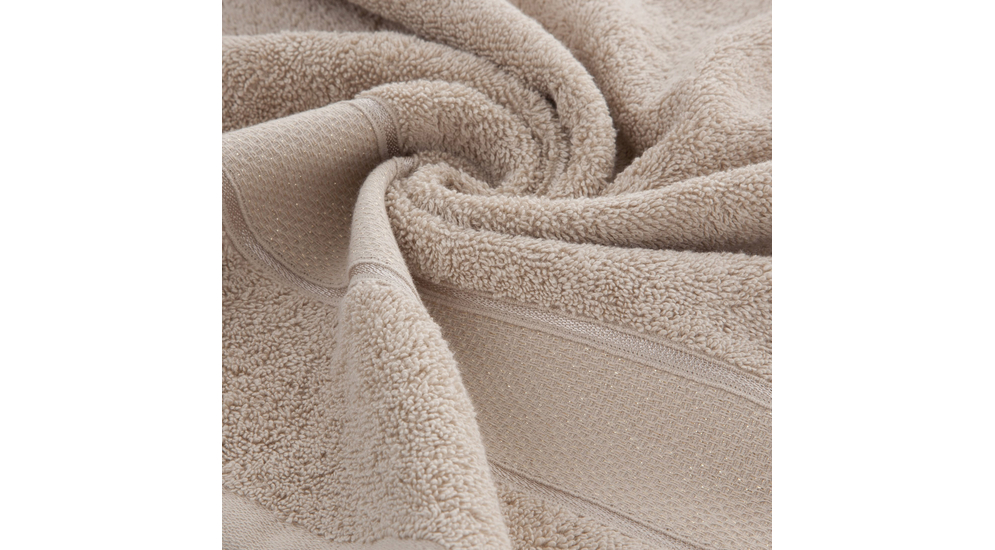 Ręcznik bawełniany beżowy LIANA 50x90 cm