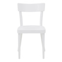 Krzesło drewniane białe SEDIA