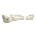 Sofa skórzana i dwa fotele z funkcją relax ORLANDO