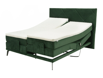 Łóżko kontynentalne z elektryczną regulacją PAVO 160x200 cm