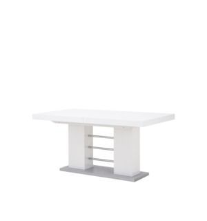 Stół rozkładany LINOSA 2 połysk biały