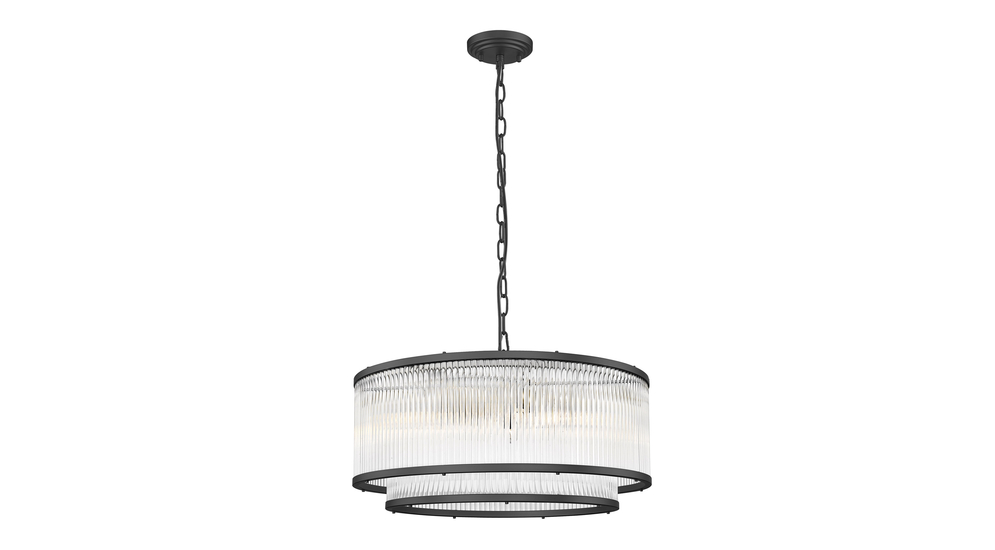 Lampę wiszącą SERGIO o średnicy 50 cm możesz wykorzystać jako ozdobę oraz oświetlenie dla salonu lub jadalni.