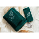 Komplet 3 ręczników zielonych KAMIL 