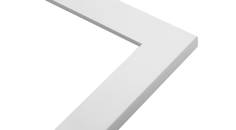 Lustro w białej ramie SLIM 47,5x107,5 cm