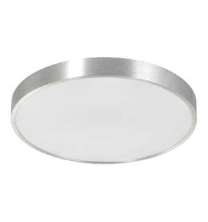 Plafon LED okrągły srebrny SIERRA 40 cm