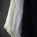 Ręcznik bawełniany z frędzlami naturalny SANTORINI 70x140 cm
