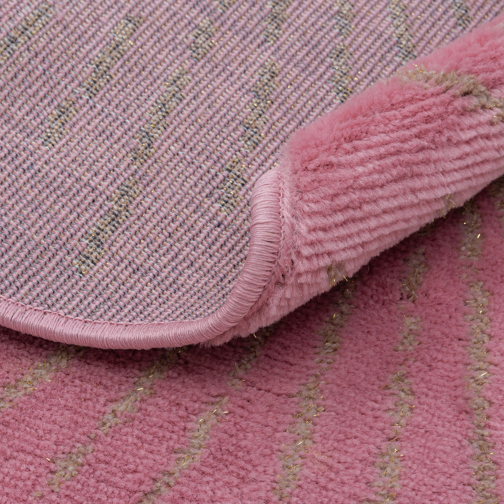 Dywan do pokoju dziecięcego różowy PRINCESS SŁOŃCE 80 cm