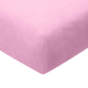 Prześcieradło do łóżeczka nieprzemakalne SILLO różowe 60x120 cm