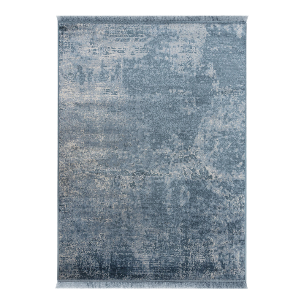 Dywan z wiskozy niebieski RITZ 160x230 cm