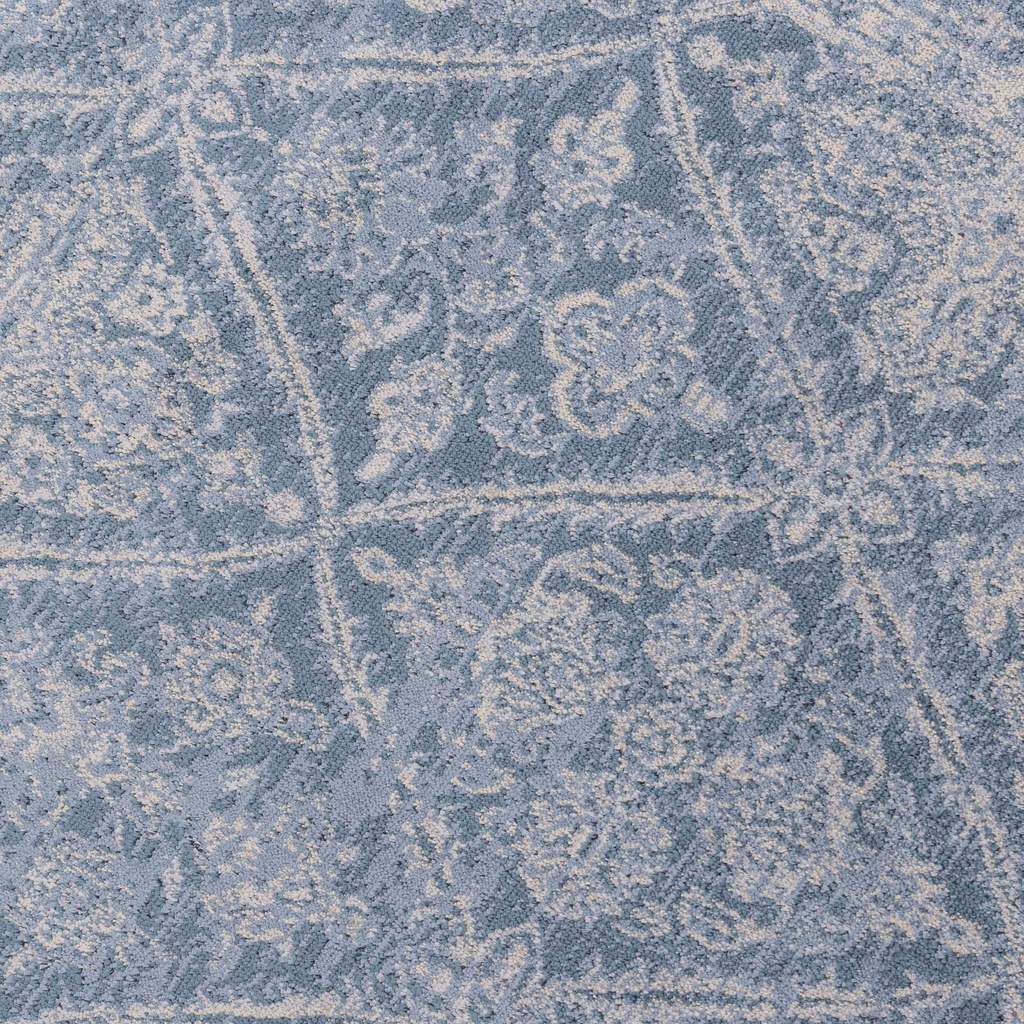 Dywan wiskozowy niebieskoszary RITZ 80x150 cm