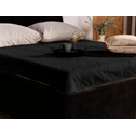 Narzuta na łóżko czarna GEOMETRIC HOME COLLECTION 220x200 cm