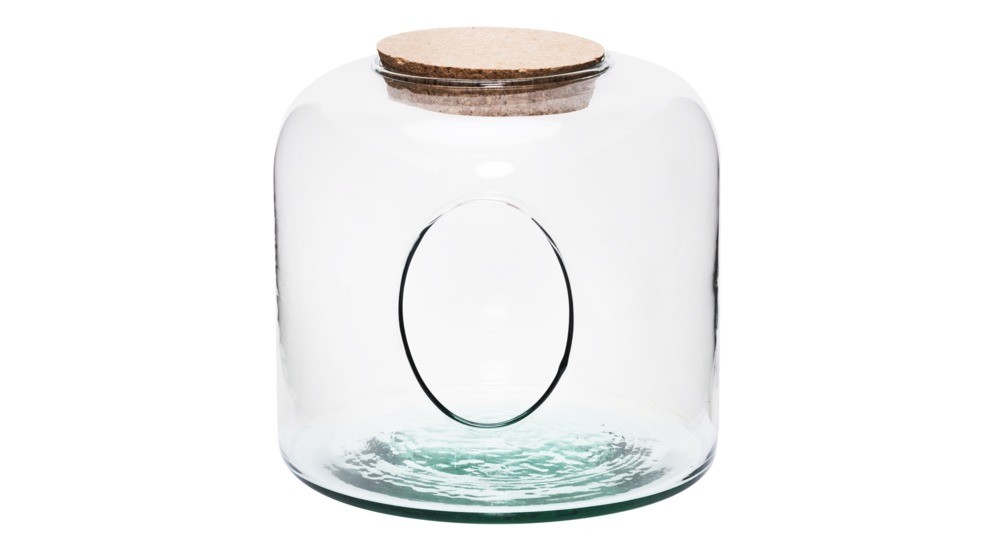 Słoik wazon szklany na las w słoiku EKO 18 cm