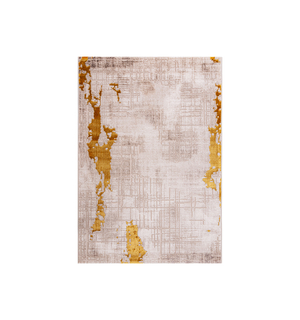 Dywan loft ze złotym wzorem GRANDE 120x170 cm