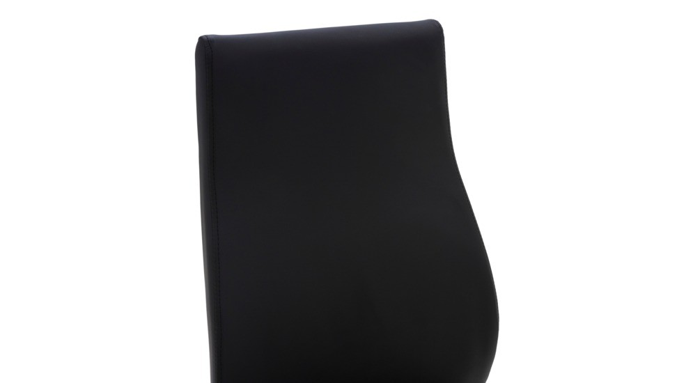 Krzesło czarne na płozie PASSIO