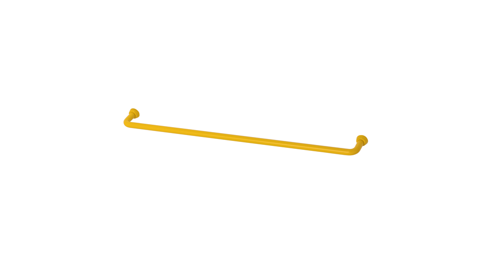 Żółty uchwyt KIDDON o klasycznym kształcie to funkcjonalny dodatek dla pokoju dziecięcego. Model uchwytu AUS18 32 solidnie wygląda, jest poręczny, a długość 33,5 cm sprawia, że idealnie nadaje się do szaf.