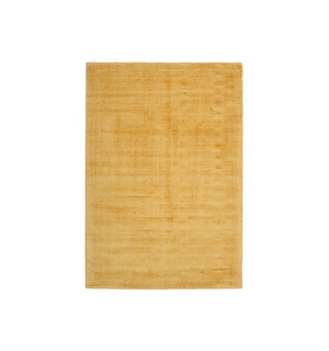 Dywan ręcznie tkany z wiskozy żółty 200x290 cm