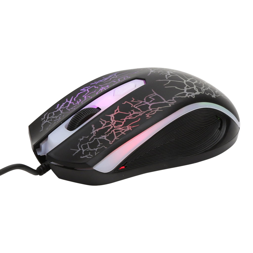 Mysz gamingowa czarna z podświetleniem OM0125 OMEGA VARR PREDOS