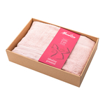 Komplet 2 ręczników różowych Miss Lucy MIKO