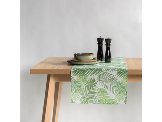 Bieżnik na stół w w liście palmy GARDENIC 40x120 cm