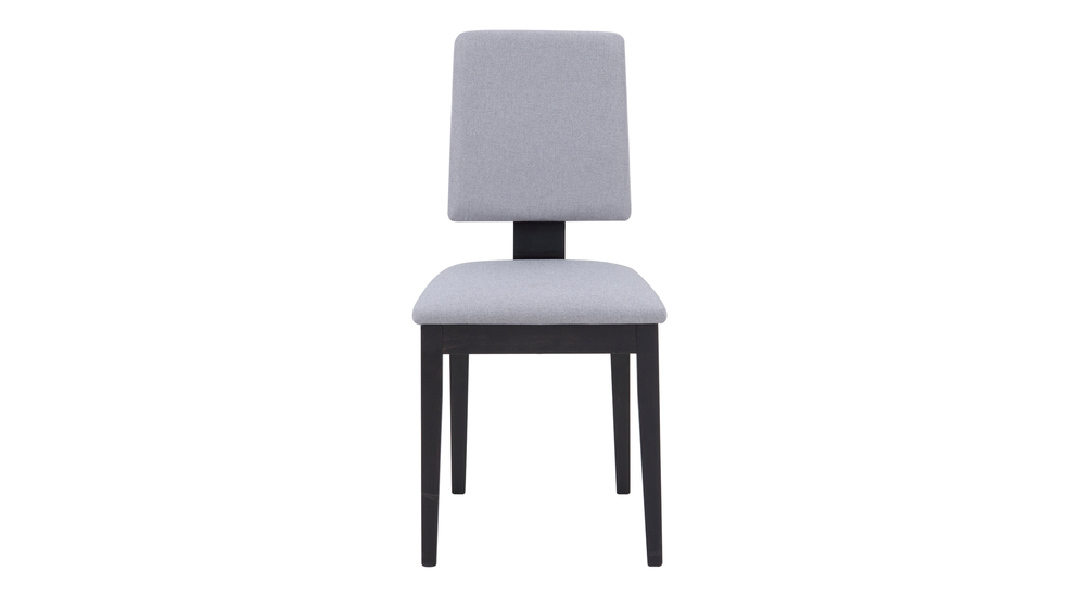 Krzesło tapicerowane szare JIMBO