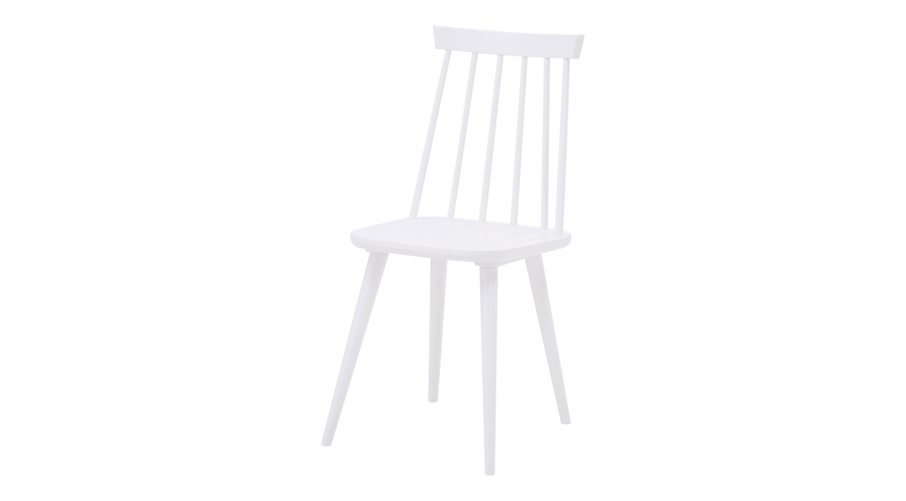 Krzesło patyczak białe TANARO