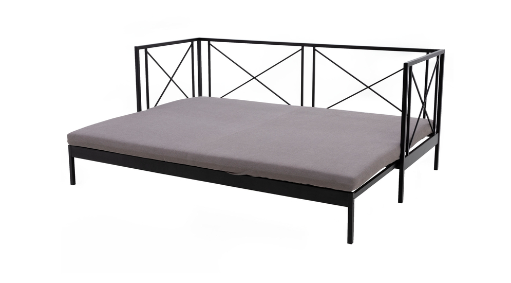 Łóżko rozsuwane WIGRY II czarne