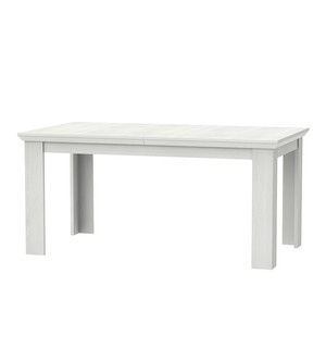 Stół rozkładany biały KALIKST 160 cm