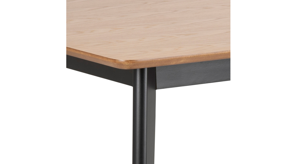 Stół retro z czarnymi nogami BLACKY 80x120 cm