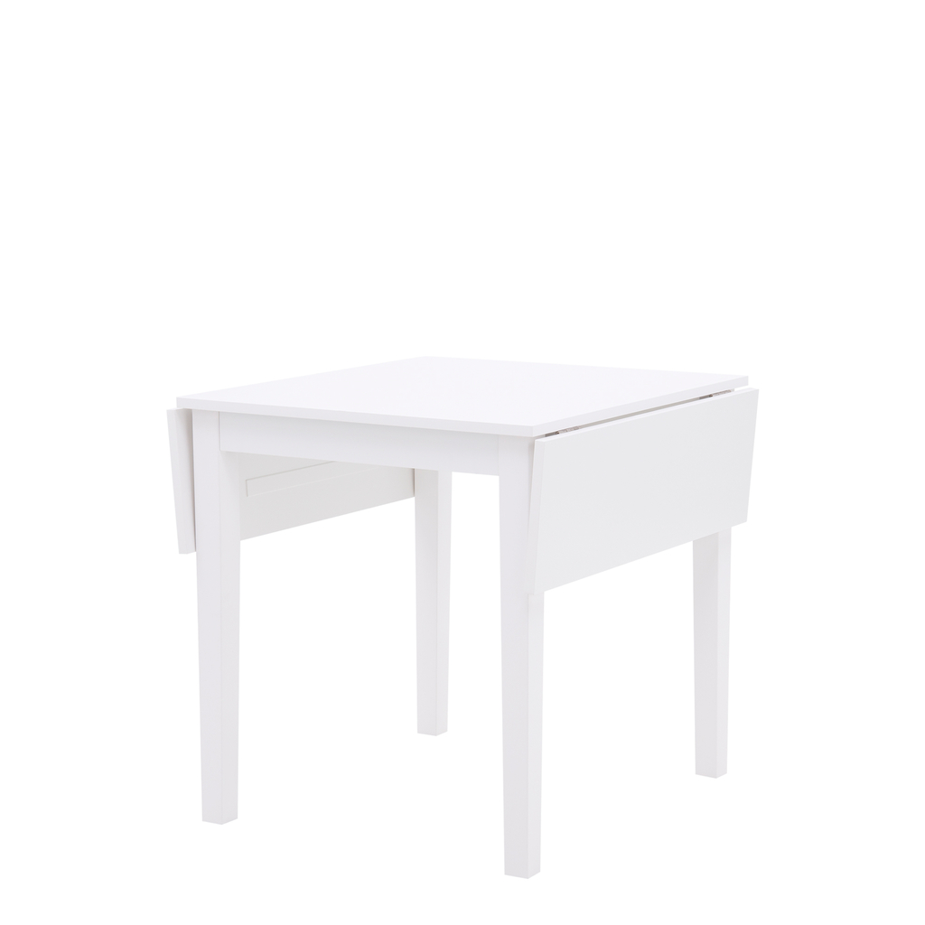Stół biały z opuszczanym blatem 70x80 cm