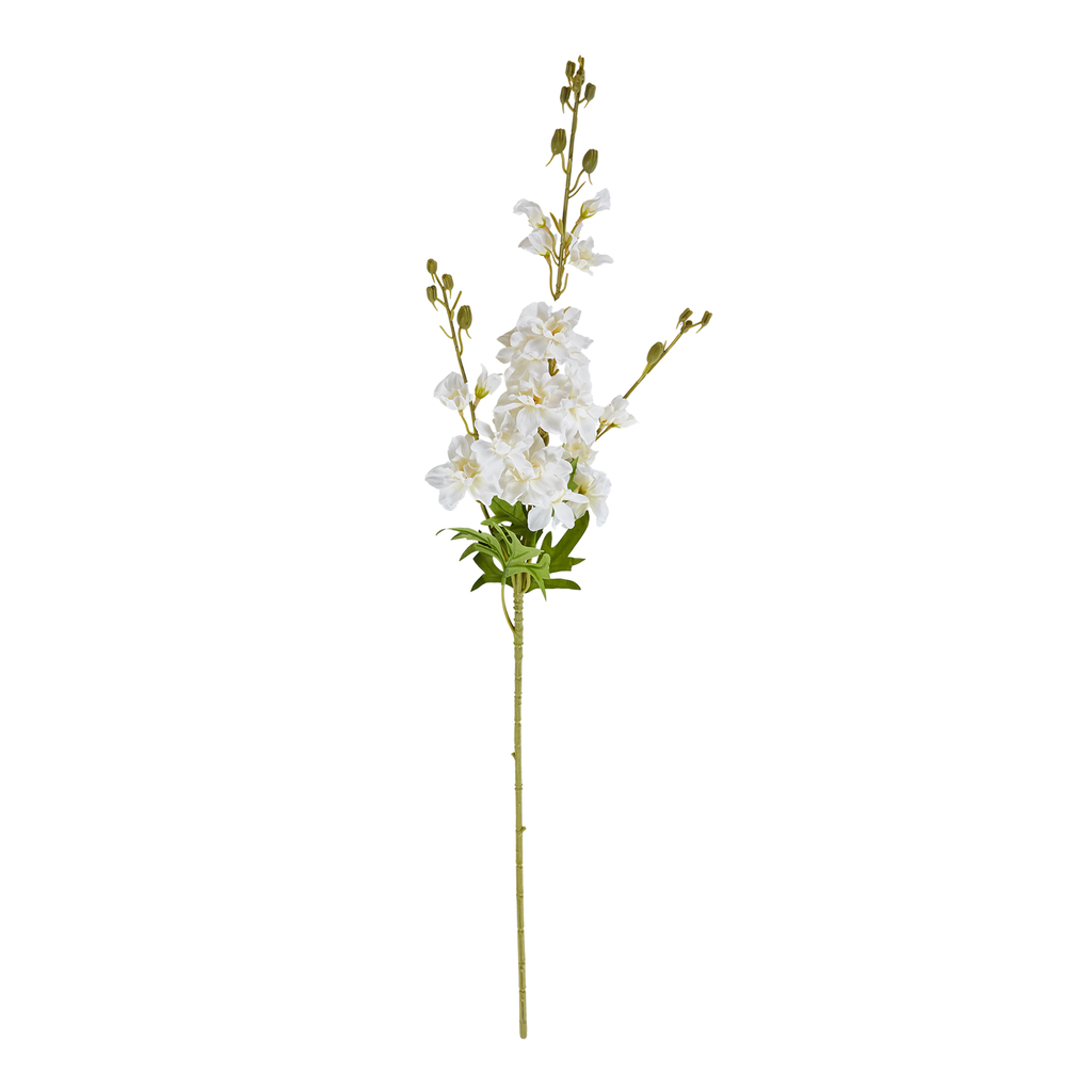 Biały sztuczny kwiat