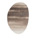 Dywan owalny ombre brązowy FALUN 160x230 cm