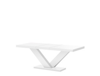 Stół rozkładany VICTORIA MAT biały