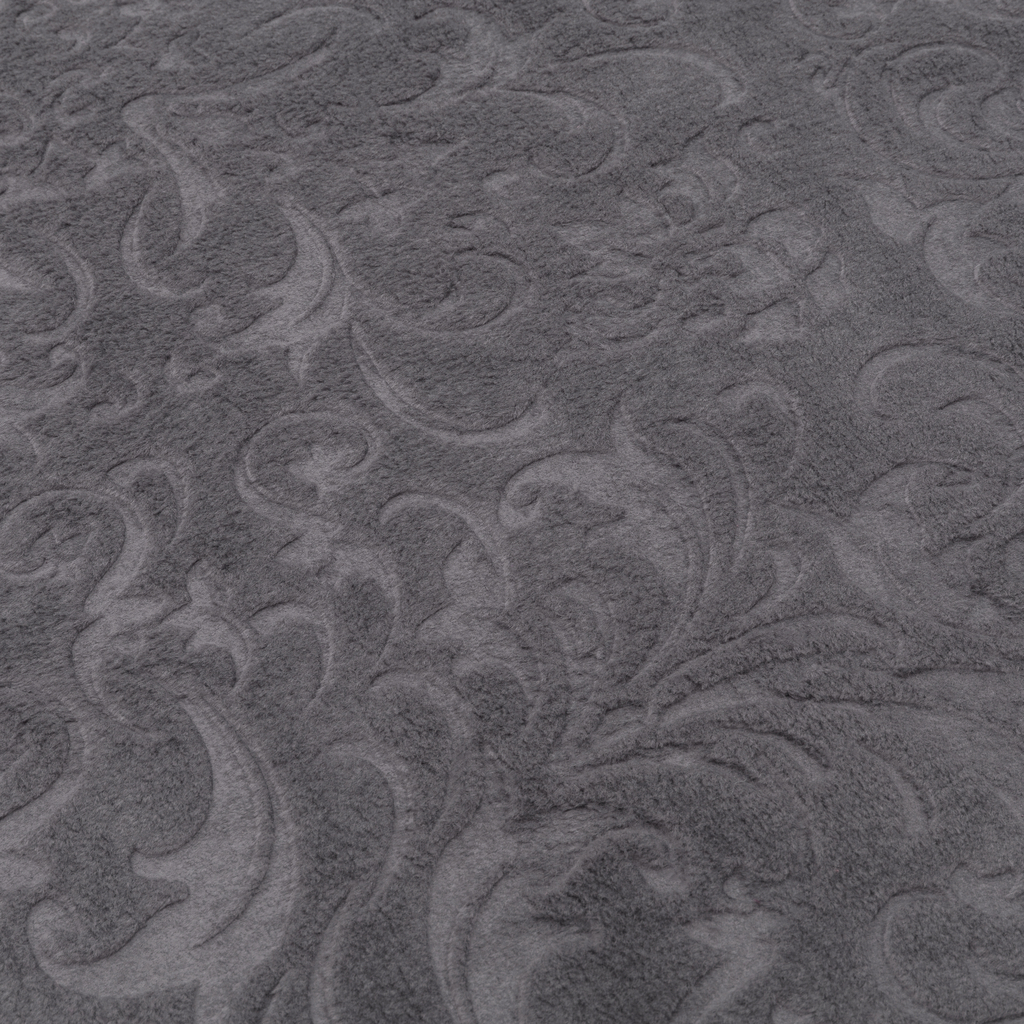 Dywan z frędzlami ciemnoszary SNUG ORNAMENT 80x140 cm
