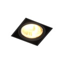 Reflektor podtynkowy czarny ONEON DL 50-1