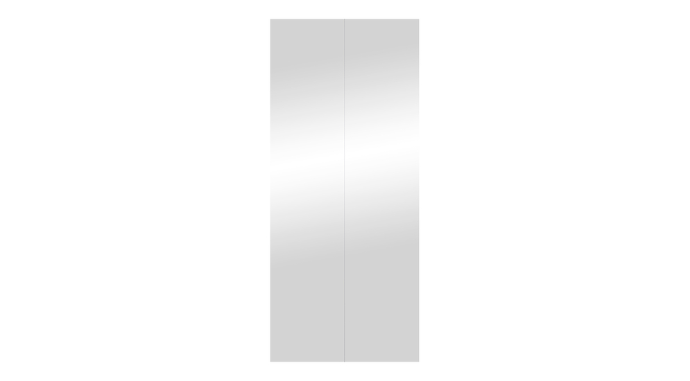 Front REFLEJA do szafy przesuwnej ADBOX z lustrem 100x230,4 cm