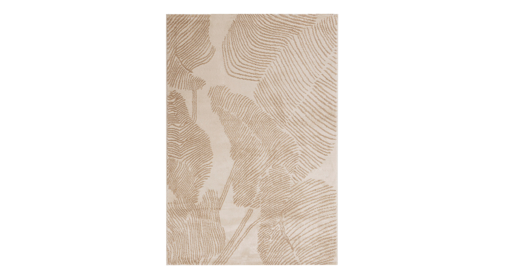 Dywan w liście ze złotą nitką CANNES 160x230 cm