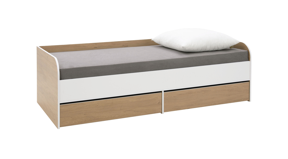 Łóżko z szufladami FUMO 90x200 cm