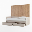 Zestaw łóżko z panelem 207 MAX MODERN 90x200 cm