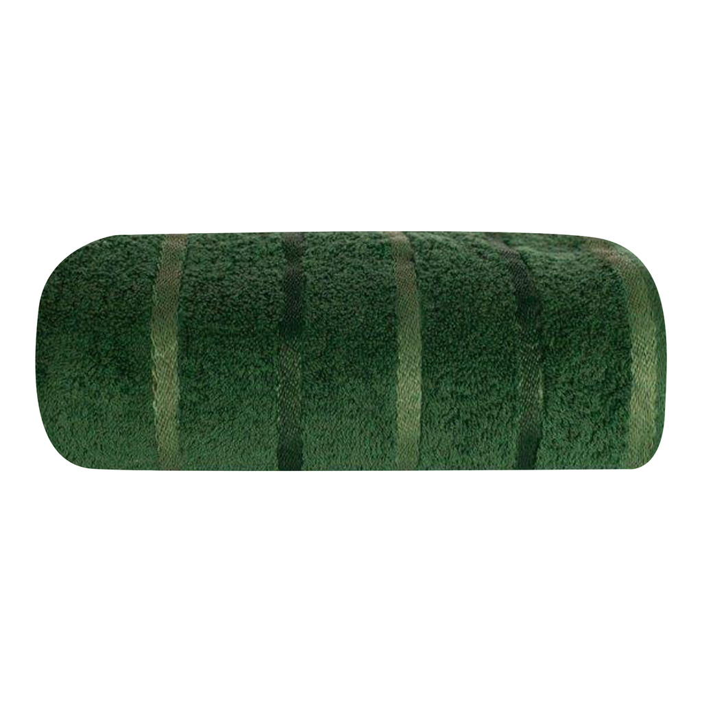Zielony ręcznik z bawełny
