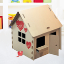 Domek dla dzieci do kolorowania 93x115x110 cm