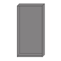 Korpus szafy ADBOX szary – typ II 100x201,6x35 cm