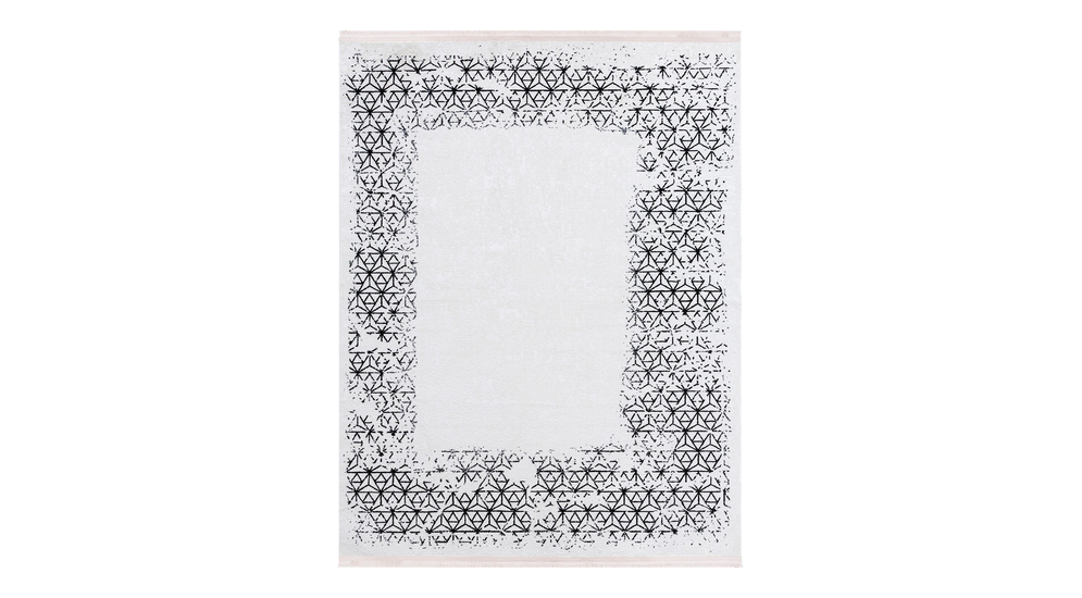 Dywan z połyskiem biały KASHMIR 120x170 cm