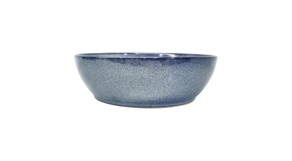 Miska ceramiczna niebieska BALTIC 1070 ml z ceramiki kamionkowej. 