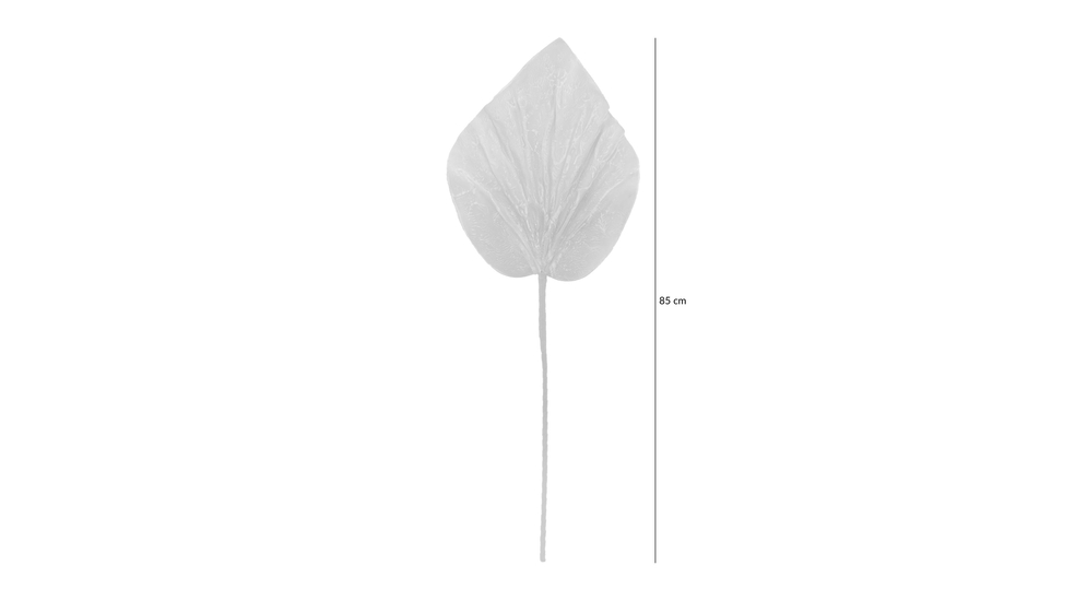 Grafika poglądowa - sztuczny liść brązowy 85 cm.