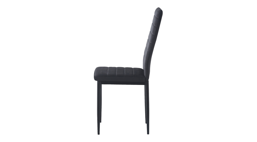 Krzesło tapicerowane JEXIS czarne
