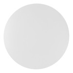 Kinkiet minimalistyczny okrągły biały LUNA NEW 40 cm