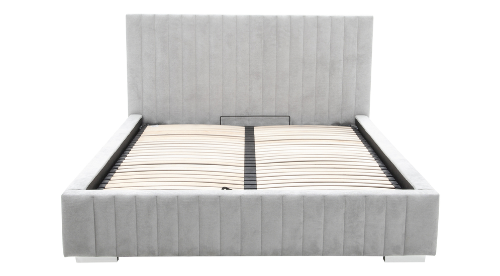 Łóżko tapicerowane z pojemnikiem SARAH II 140x200 cm