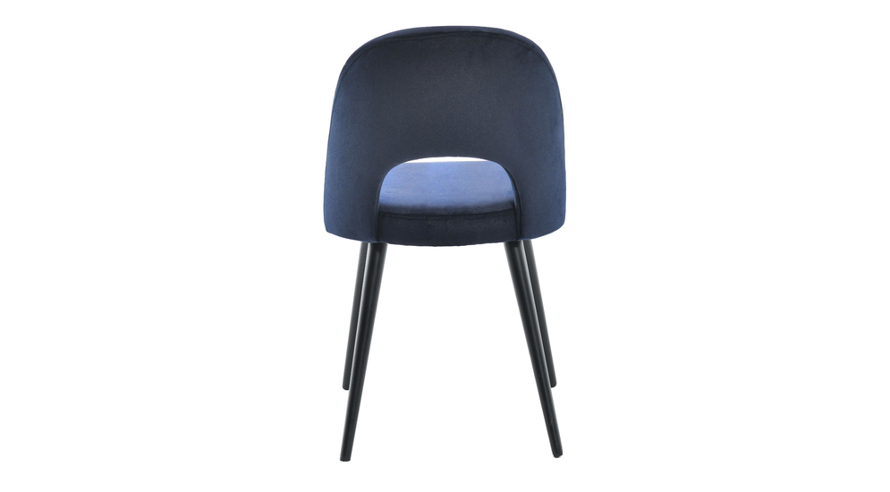Krzesło tapicerowane TARA niebieskie