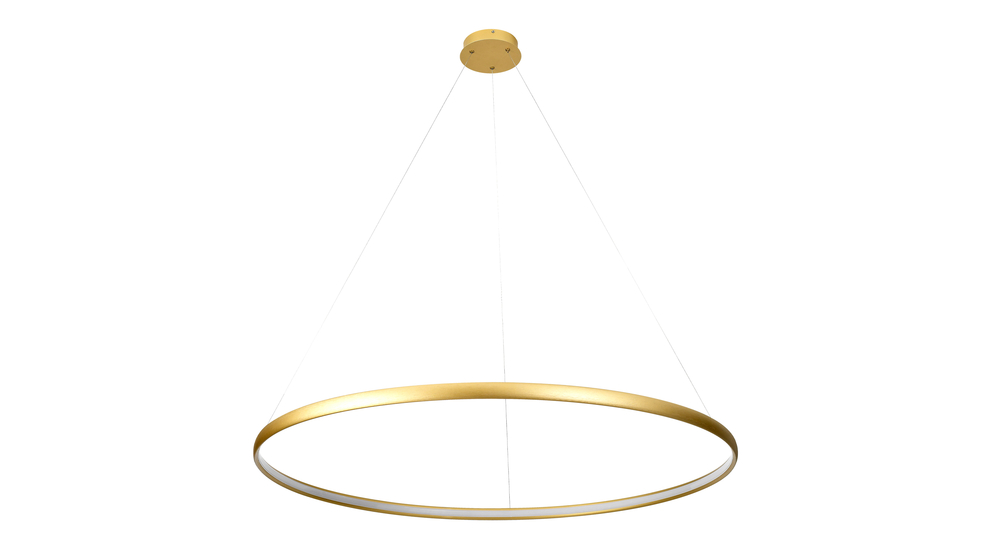 Lampa wisząca LED złota CARLO 120 cm
